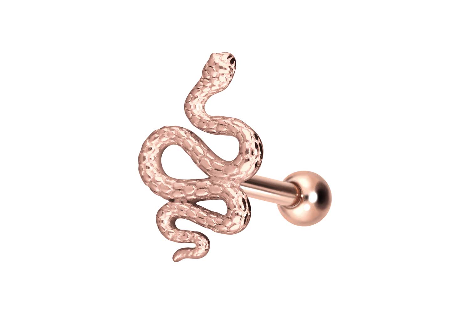 Chirurgenstahl Ohrpiercing SCHLANGE